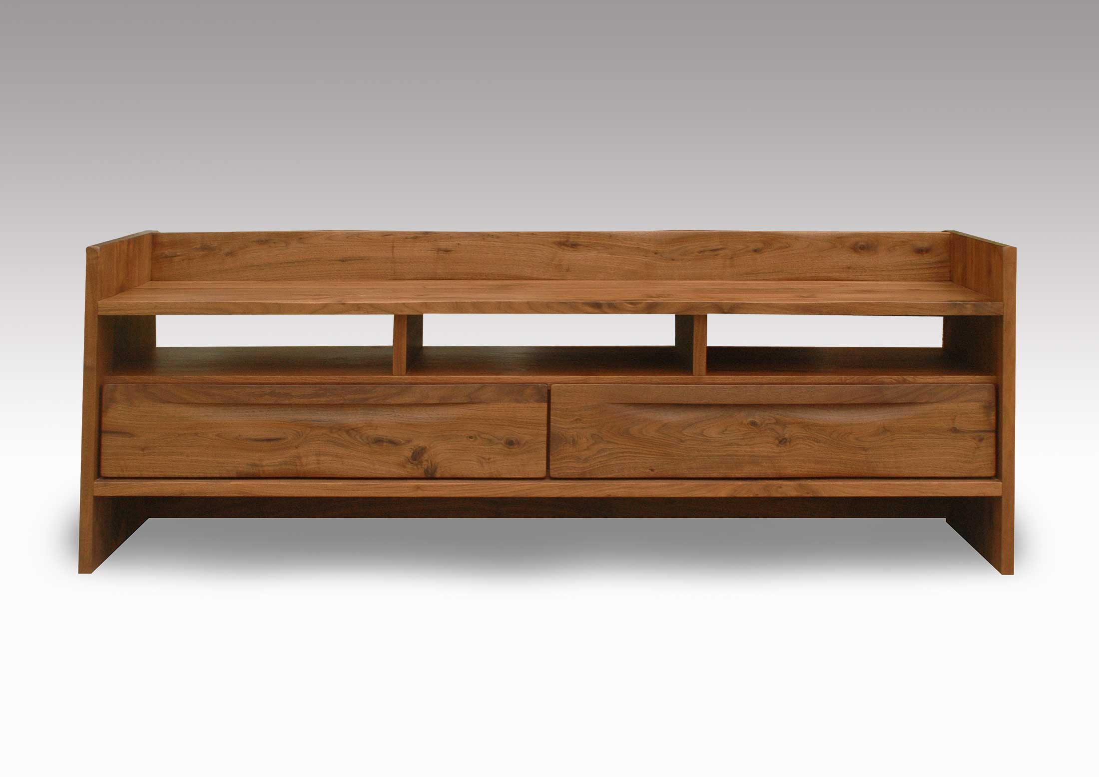 ウォールナット無垢材TVボード ウォールナット材テレビボード